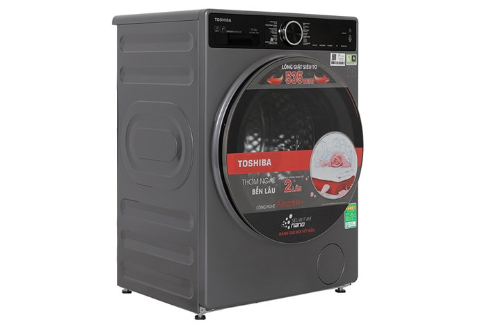 Máy giặt Toshiba Inverter 10.5 kg TW-T25BU115MWV(MG) Màu Xám đậm