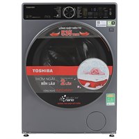 Máy giặt sấy Toshiba Inverter giặt 10.5 kg - sấy 7 kg TWD-T25BZU115MWV(MG)