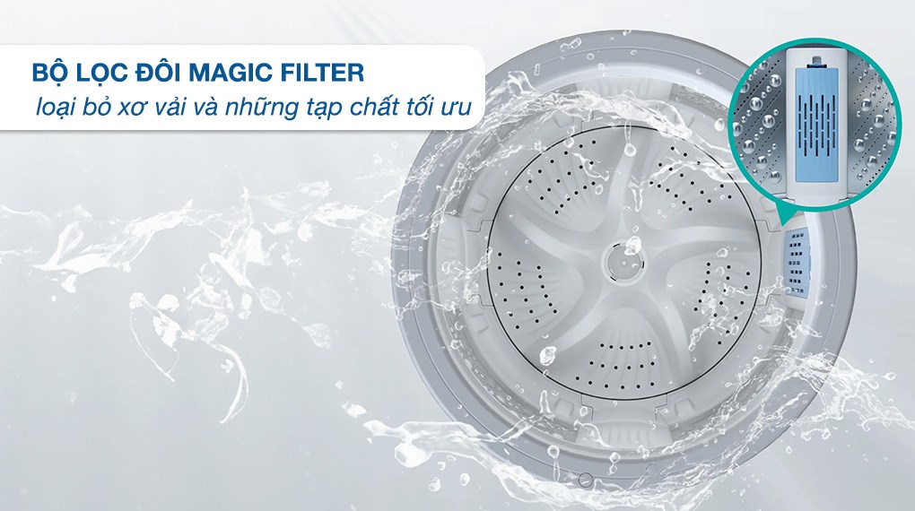 Máy giặt Hisense 8 kg WTZQ8012UT