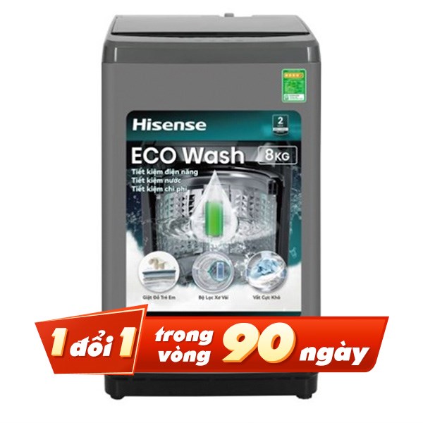 Hisense 8 Kg WTZQ8012UT