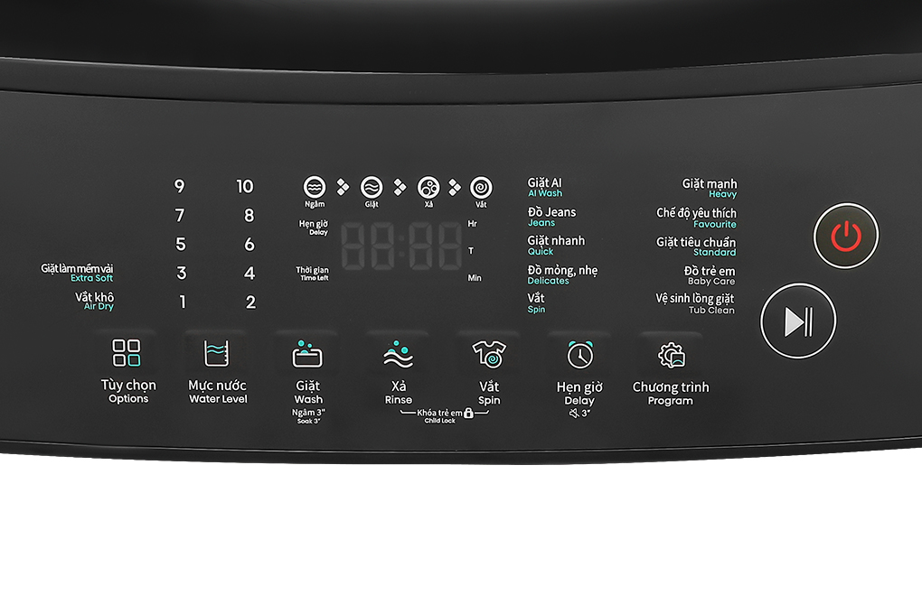 Máy giặt Hisense 10.5 kg WTJA1015UT Màu Xám