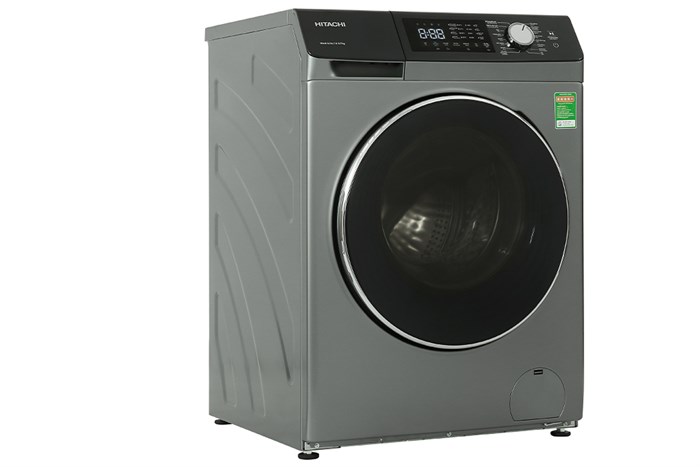 Máy giặt sấy Hitachi Inverter giặt 10.5 kg - sấy 7 kg BD-D1054HVOS Màu Xám đậm