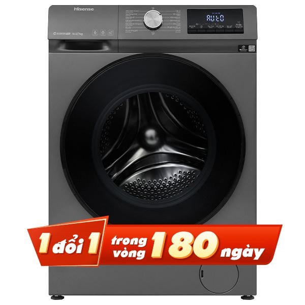So sánh giá – Máy giặt sấy Hisense Inverter giặt 10.5 kg – sấy 7 kg WDQA1043BT