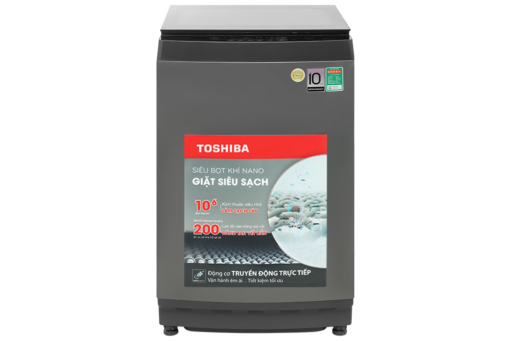 Máy giặt Toshiba Inverter 15 kg AW-DUM1600LV(SG) Màu Xám đậm