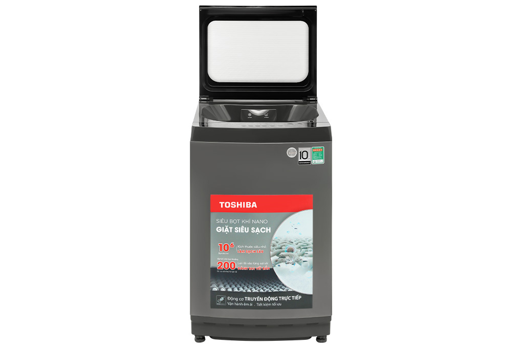 Máy giặt Toshiba Inverter 15 kg AW-DUM1600LV(SG) Màu Xám đậm