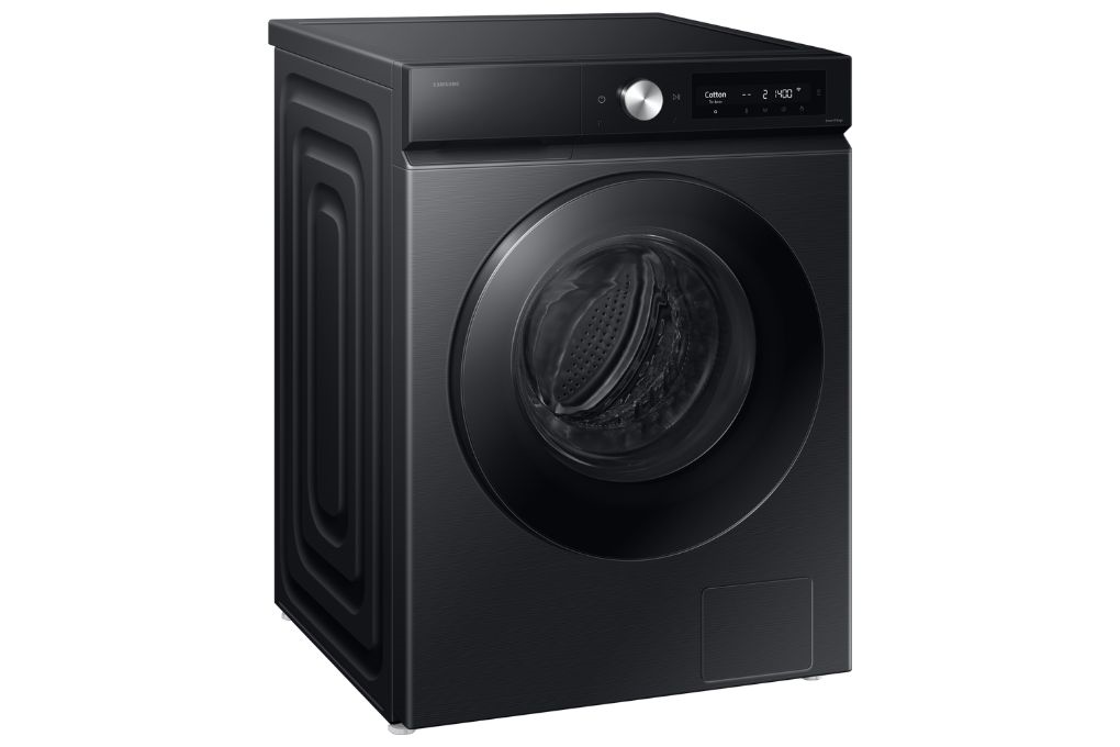 Máy giặt sấy Samsung Bespoke Inverter giặt 12 kg - sấy 7 kg WD12DB7B85GBSV Màu Đen