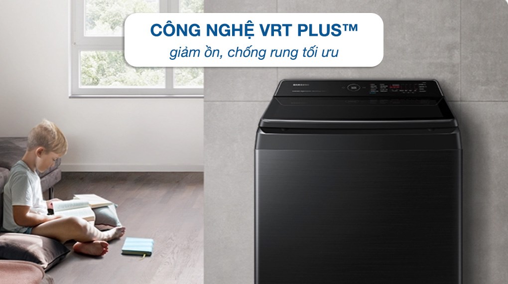 Máy giặt Samsung Ecobubble Inverter 17 kg WA17CG6442BDSV