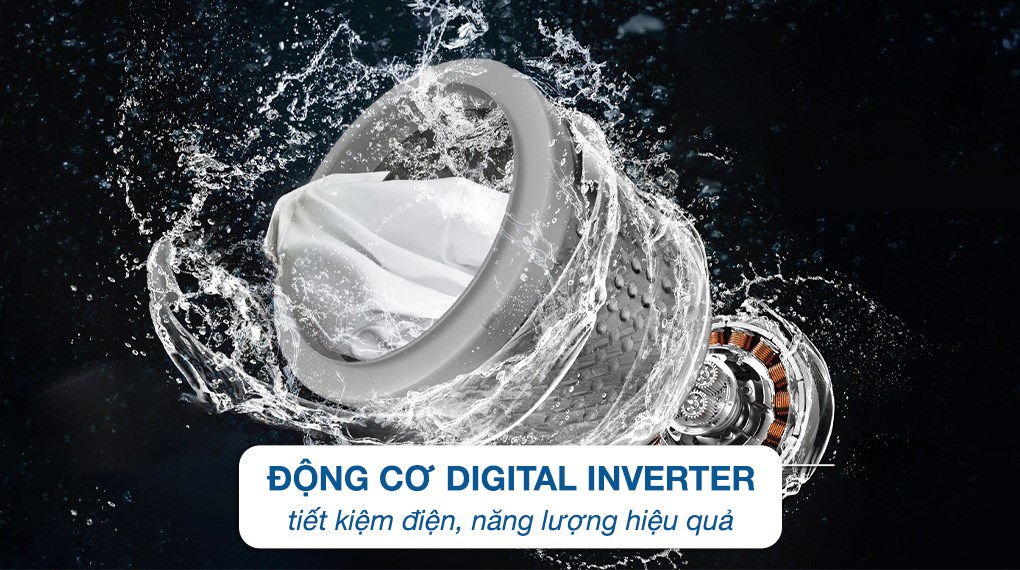 Máy giặt Samsung Ecobubble Inverter 17 kg WA17CG6442BDSV