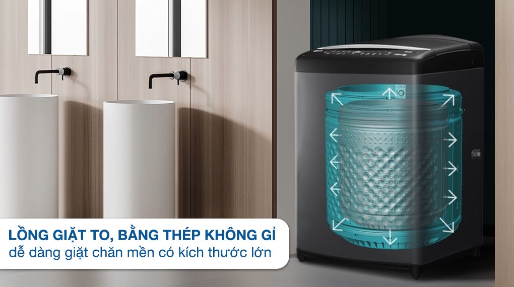 Máy giặt LG AI DD Inverter 25 kg TV2725SV9J