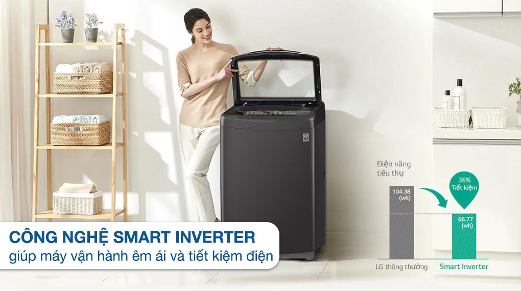 Máy giặt LG TurboDrum Inverter 10 kg T2310VS2B