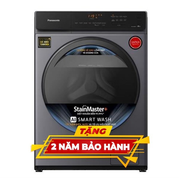 Máy giặt Panasonic Inverter 9 kg NA-V90FA1LVT