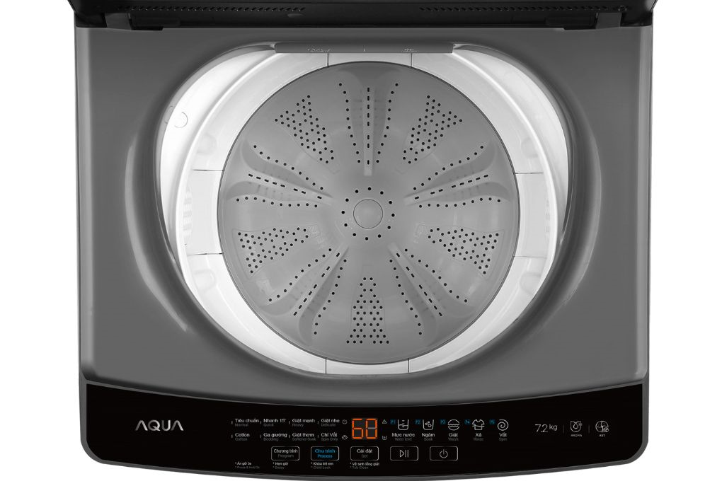 Máy giặt Aqua 7.2 kg AWM72-316K(S) Màu Bạc