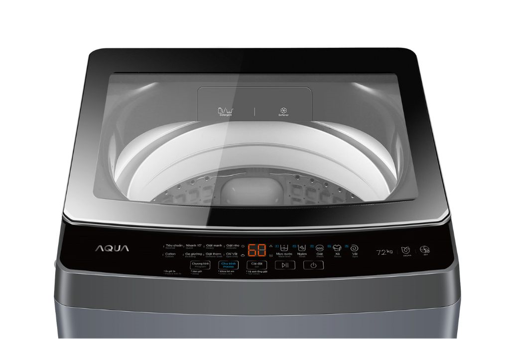 Máy giặt Aqua 7.2 kg AWM72-316K(S) Màu Bạc