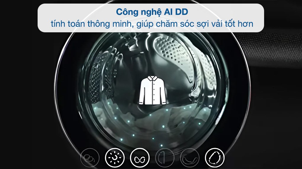 Tháp giặt sấy LG WashTower Inverter giặt 14 kg - sấy 10 kg WT1410NHEG