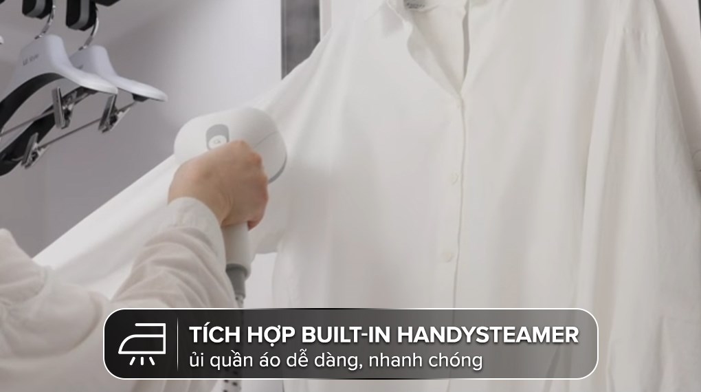 Tủ chăm sóc quần áo thông minh LG Styler Inverter 5 móc SC5GMR80H