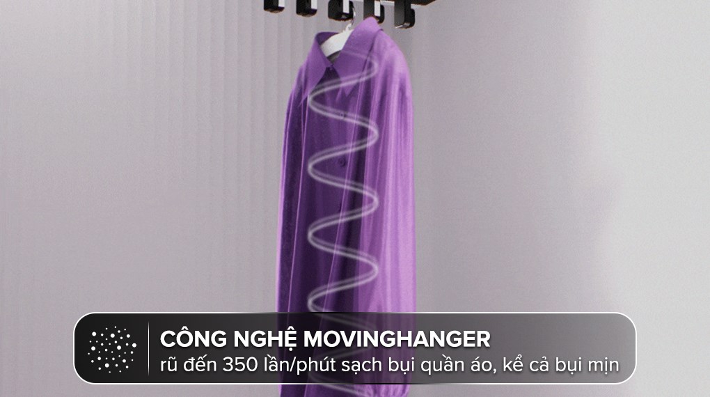 Tủ chăm sóc quần áo thông minh LG Styler Inverter 5 móc SC5GMR80H