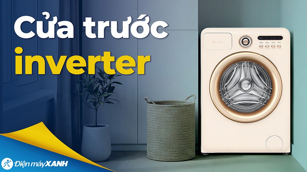 Máy giặt Hisense Roman Holiday Inverter 10.5 kg WF105R5