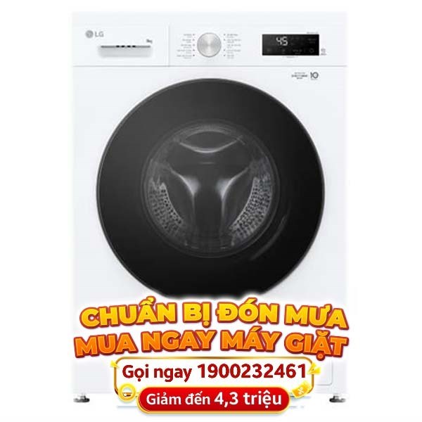 Máy giặt LG Inverter 9 kg FB1209S5W