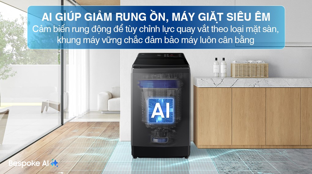 Máy giặt Samsung Inverter 15 kg WA80F15S5CSV