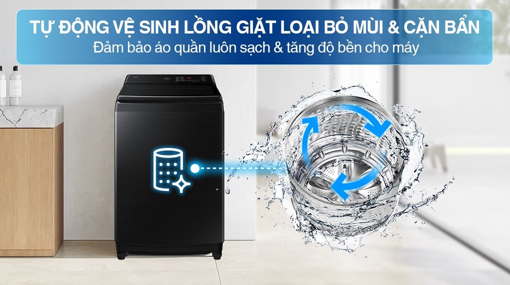 Máy giặt Samsung Inverter 21 kg WA80F21B9BSV