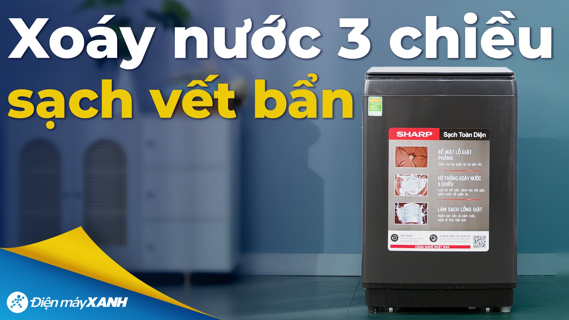 Máy giặt Sharp 12.5 kg ES-TM125CN-MR