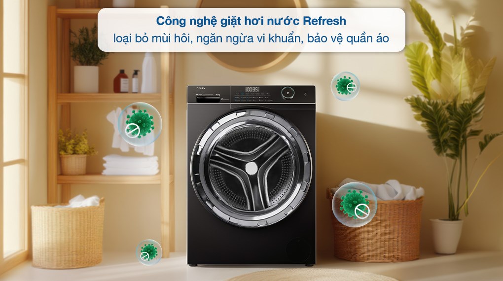 Máy giặt Aqua Inverter 10 kg AW10-B4959U1K(B)