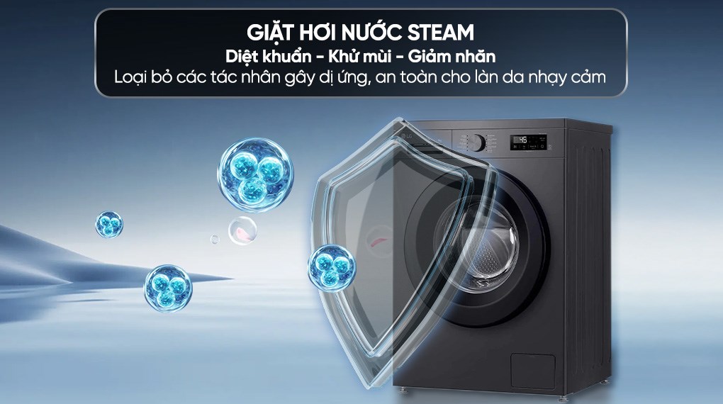 Máy giặt sấy LG Inverter giặt 9 kg - sấy 5 kg FB1209D5M