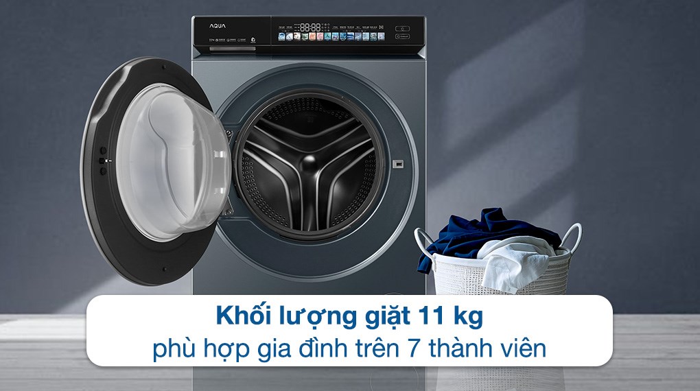 Máy giặt Aqua Inverter 11 kg AW11-BD4377U1L(GN)
