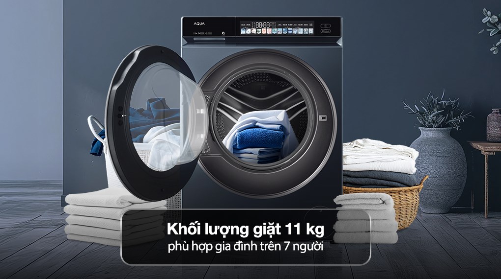 Máy giặt Aqua Inverter 11 kg AW11-B4377U1L(GN)