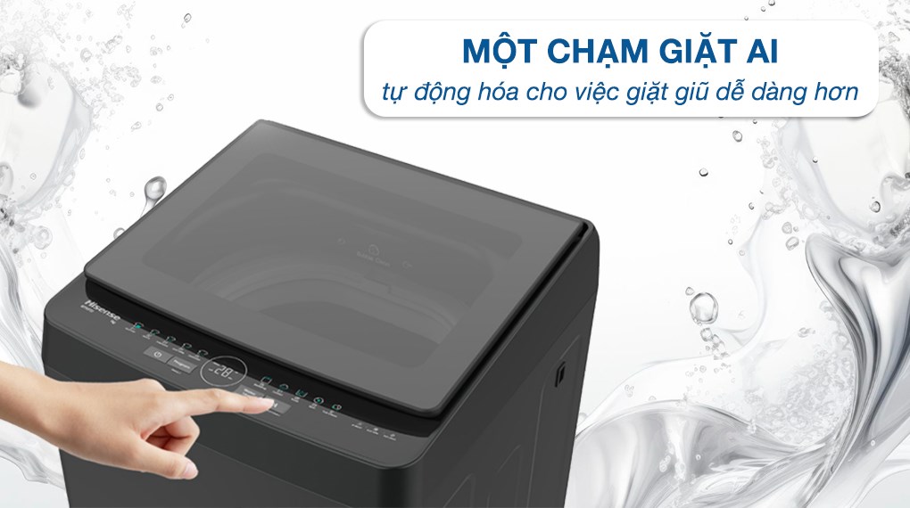Máy giặt Hisense Inverter 10.5 kg WT105F50