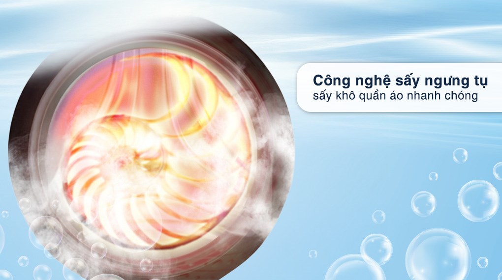 Máy giặt sấy Hisense Inverter giặt 9 kg - sấy 6 kg WD90N1Y