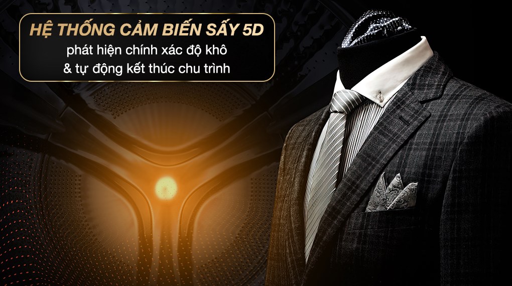 Máy giặt sấy Haier L+ Inverter giặt 24 kg - sấy 16 kg HWD240-BD12LU1L(GN)