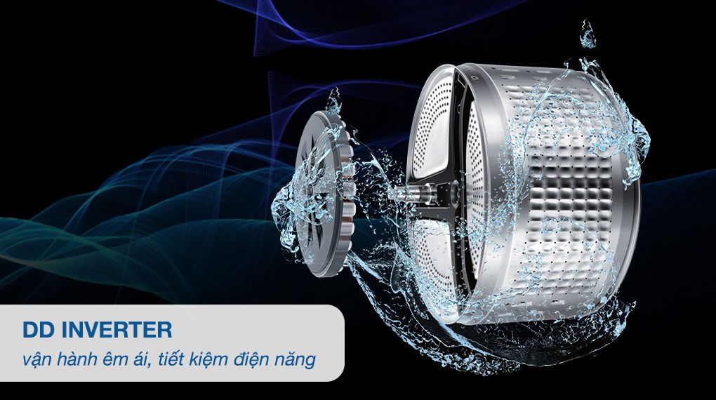 Máy giặt Aqua Inverter 11 kg AWM11-BSR1K(BU)