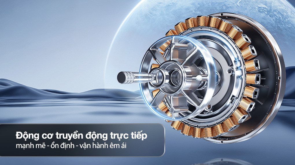 Máy giặt sấy Haier Inverter giặt 14 kg - sấy 8 kg HWD140-BD14387GNU1