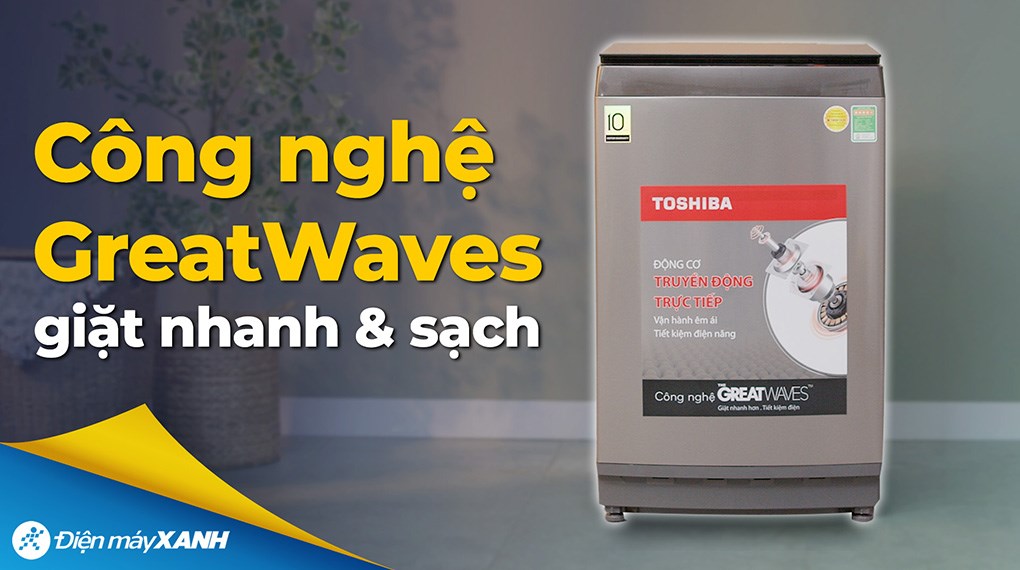 Máy giặt Toshiba Inverter 15 kg AW-DM1600LV(SG)