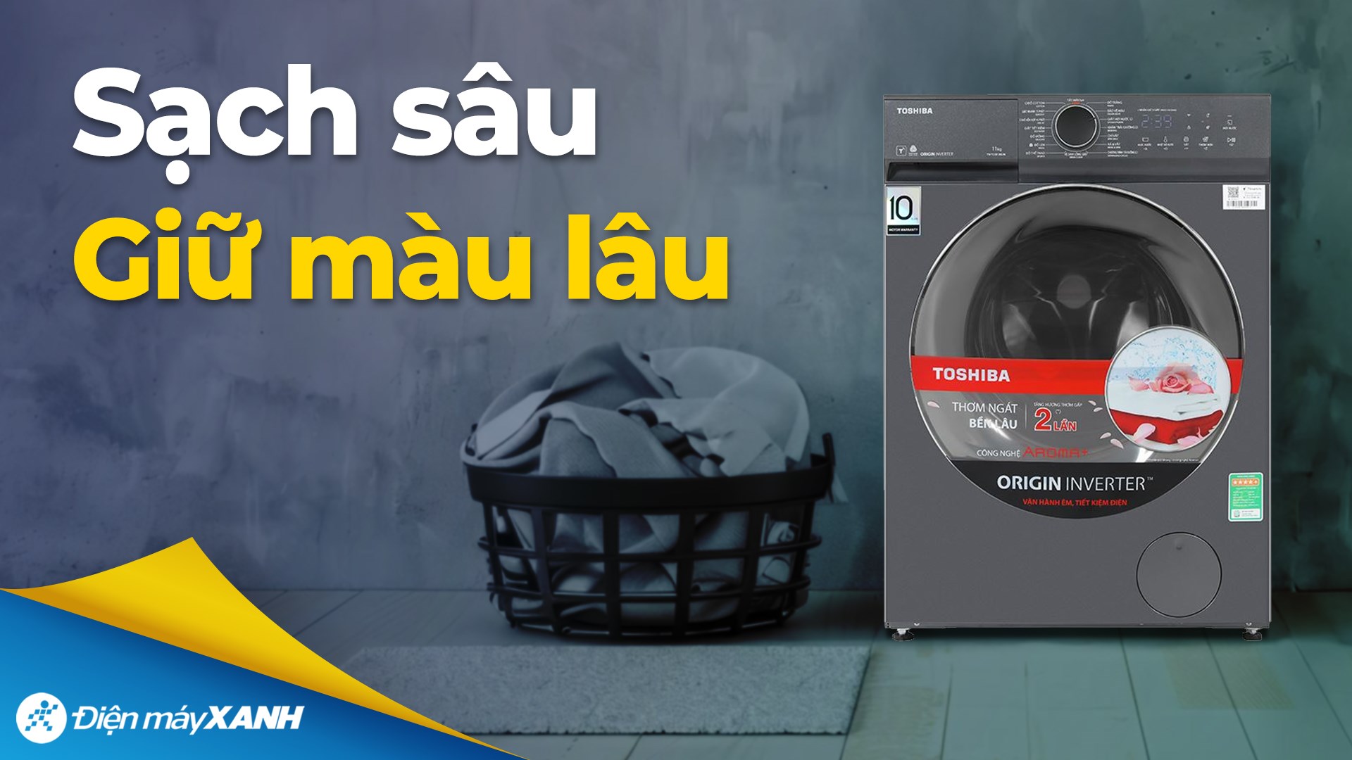 Máy giặt Toshiba Inverter 11 kg TW-T21B120UWV(MG)