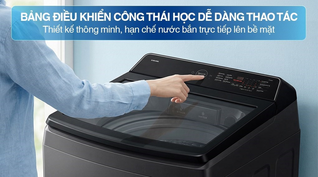 Máy giặt Samsung Ecobubble Inverter 17 kg WA40F17E7CSV