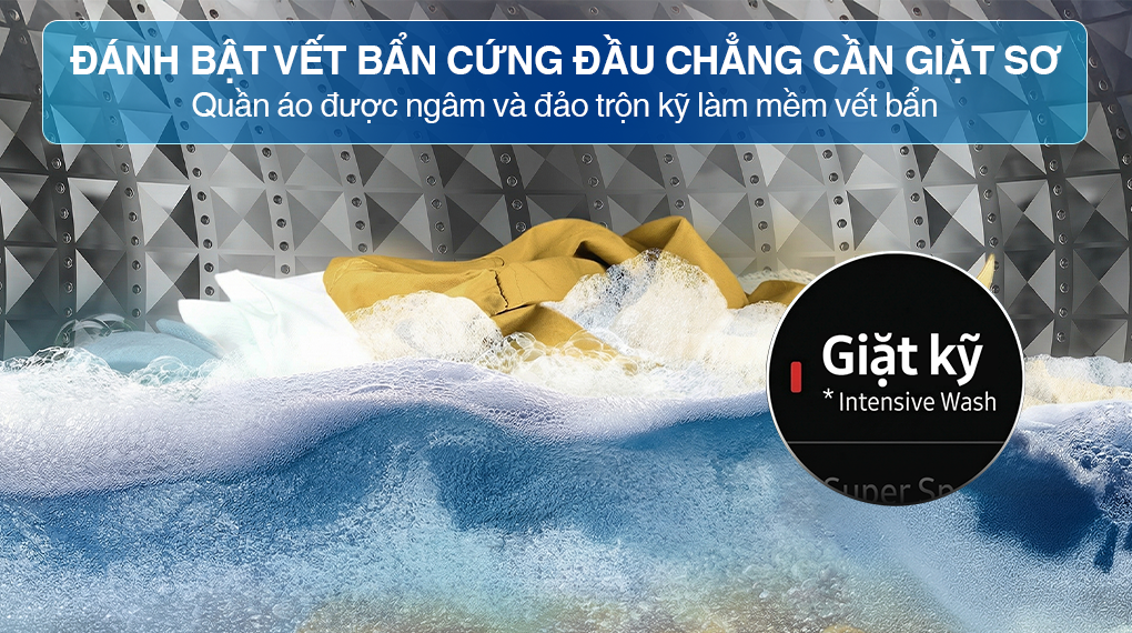 Máy giặt Samsung Ecobubble Inverter 12.5 kg WA40F12E4CSV