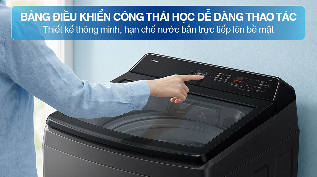 Máy giặt Samsung Ecobubble Inverter 12.5 kg WA40F12E4CSV