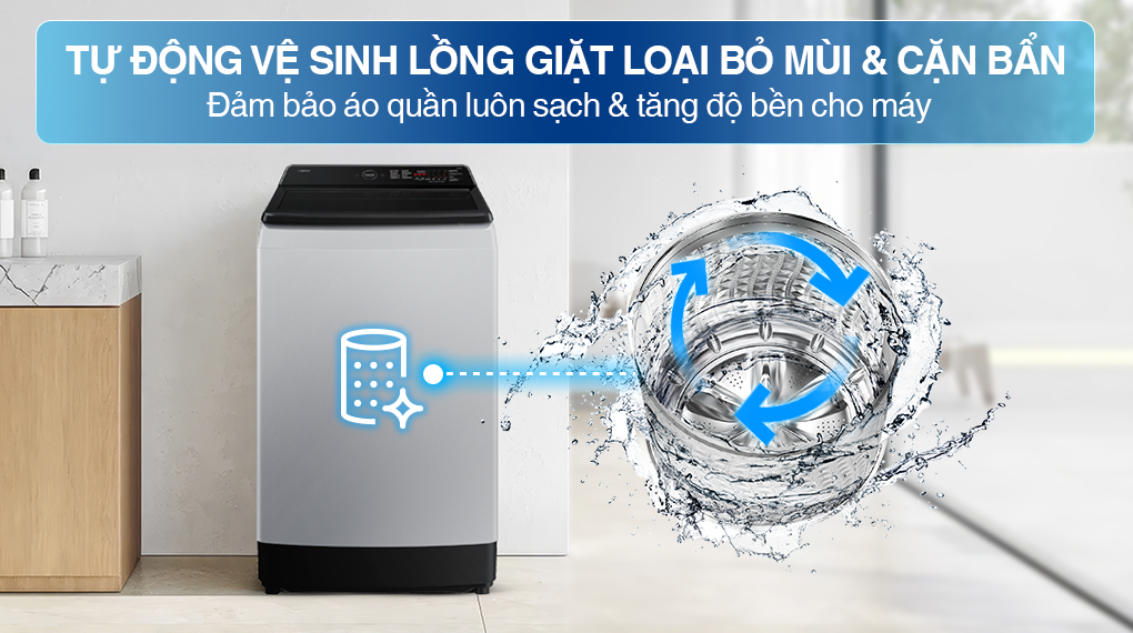 Máy giặt Samsung Ecobubble Inverter 12.5 kg WA40F12E4LSV