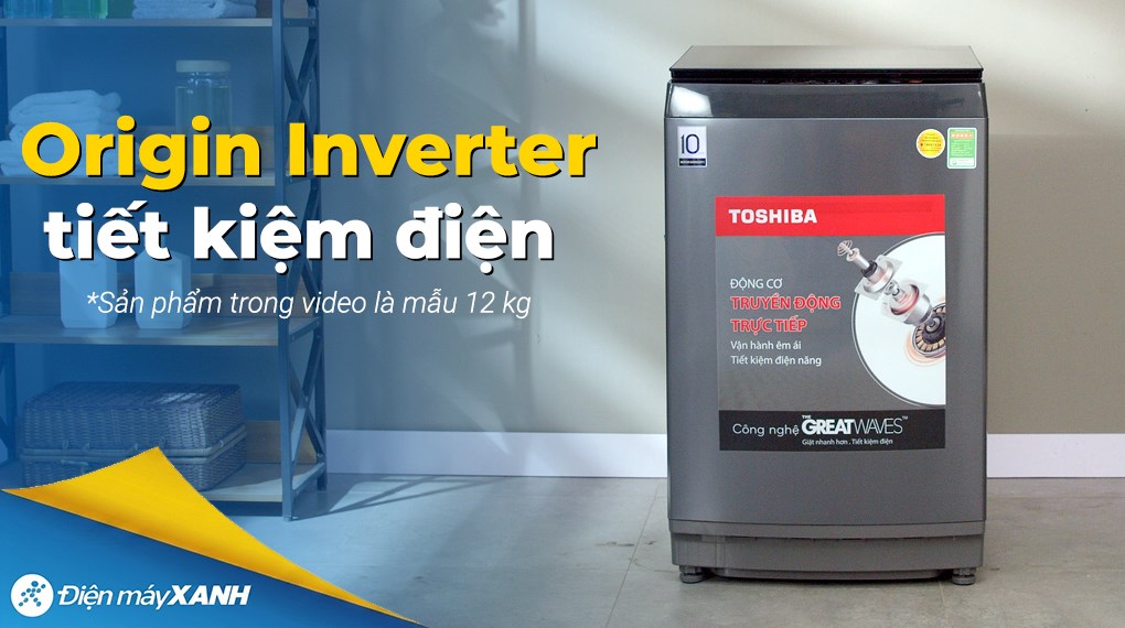 Máy giặt Toshiba Inverter 13 kg AW-DM1400LV(MK)