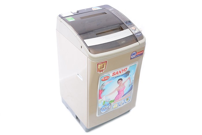 Máy giặt Sanyo ASW-D900ZT 9kg Màu Vàng đồng