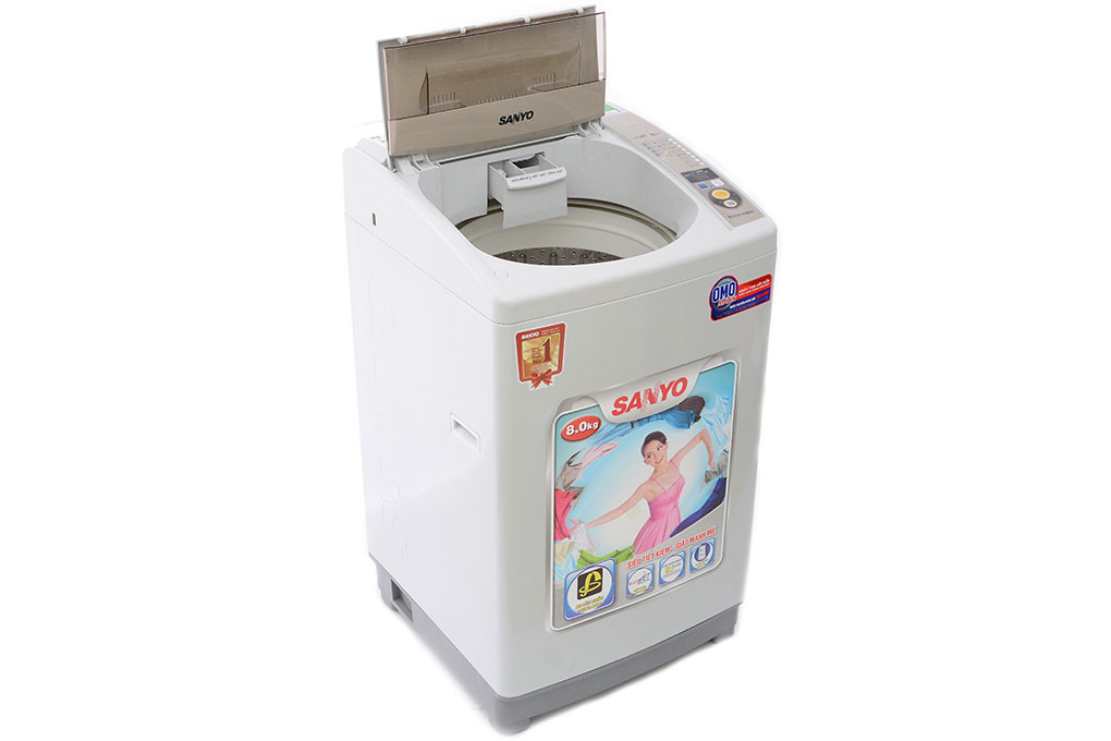 SANYO洗濯機8キロ ASW-D80P - 生活家電