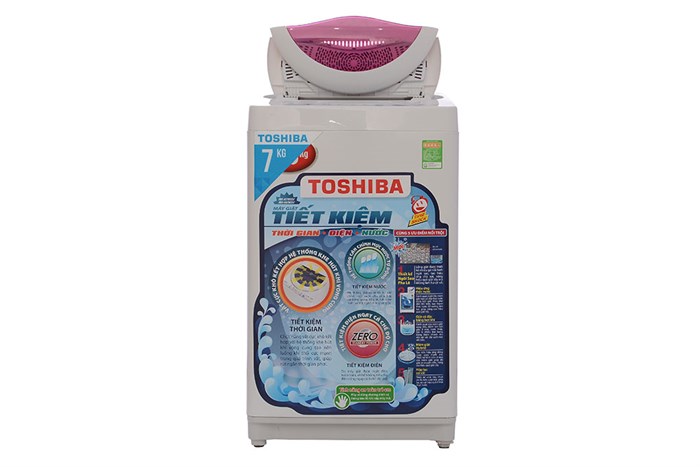Máy giặt Toshiba 7kg AW-A800SV Màu Hồng