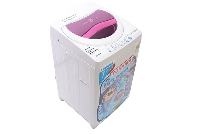 Máy giặt Toshiba 7kg AW-A800SV Màu Hồng