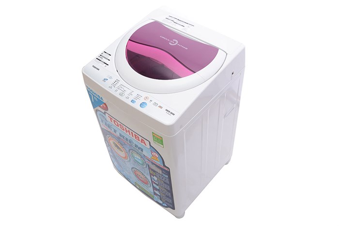 Máy giặt Toshiba 7kg AW-A800SV Màu Hồng