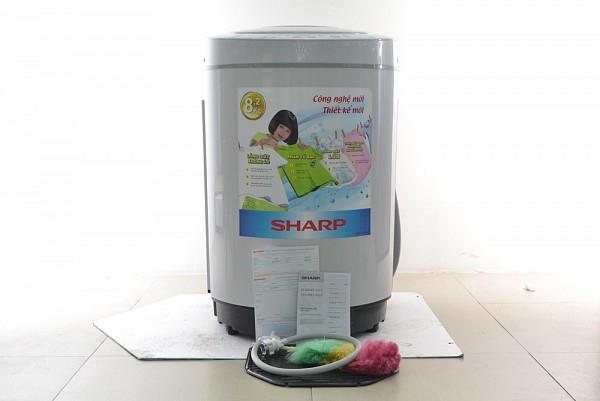 Sharp ES-N820EV 8.2 kg Lồng đứng