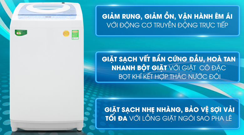 Máy giặt Toshiba 9 kg AW-DC1005CV giá rẻ, có trả góp
