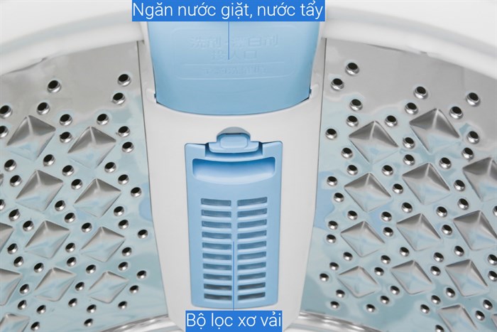 Máy giặt Toshiba Inverter 9kg AW-DC1005CV Màu Xanh Dương