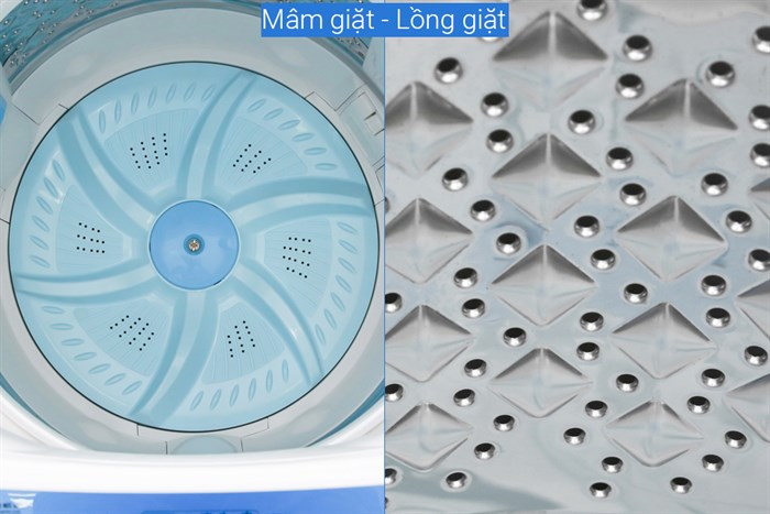 Máy giặt Toshiba Inverter 9kg AW-DC1005CV Màu Xanh Dương